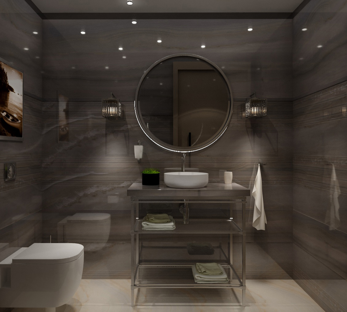 Định hình phong cách thiết kế giúp nhà vệ sinh tăng tính thẩm mỹ